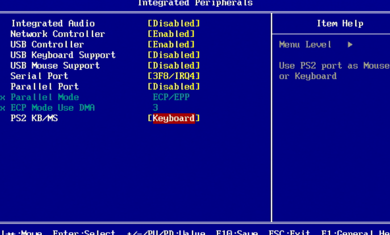 bios ps2