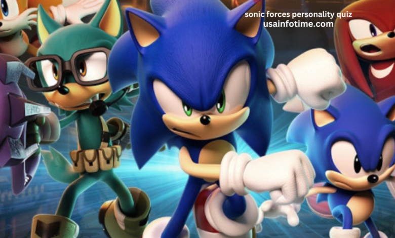 sonic forces personality quiz